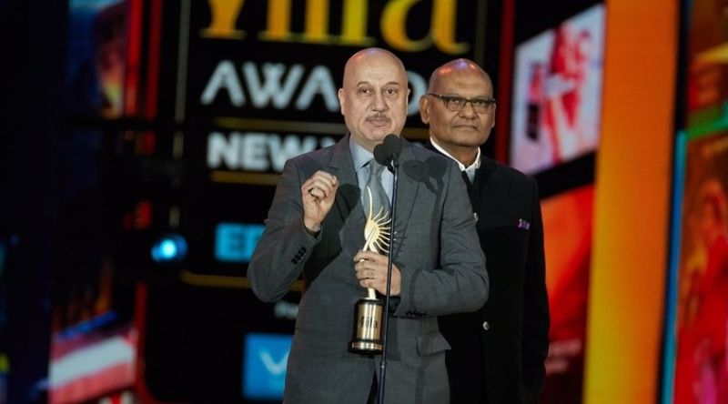 Anupam Kher honoured with Outstanding Achievement Award at IIFA