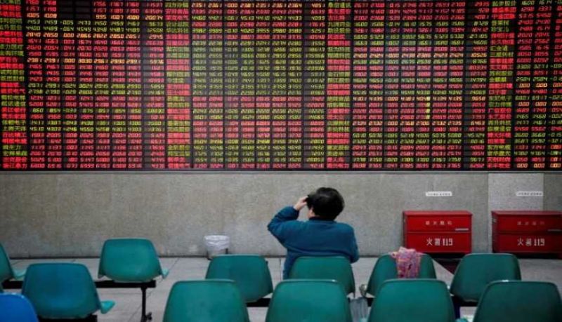 Shanghai Composite Index was up 0.08 per cent