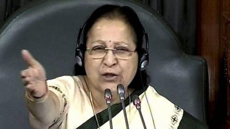 Speaker Sumitra Mahajan