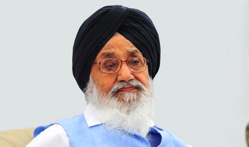 former Chief Minister Parkash Singh Badal