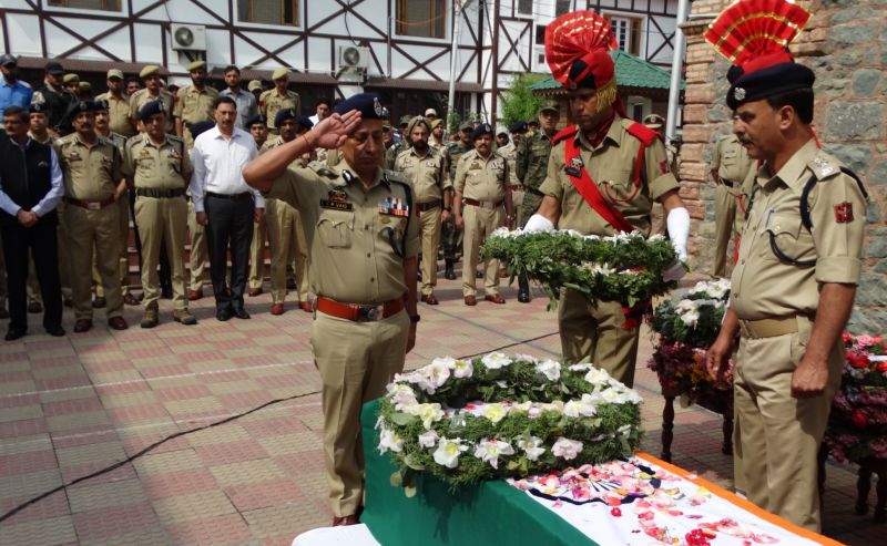 A wreath-laying ceremony was held