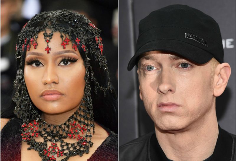 Nicki Minaj says she is dating Eminem