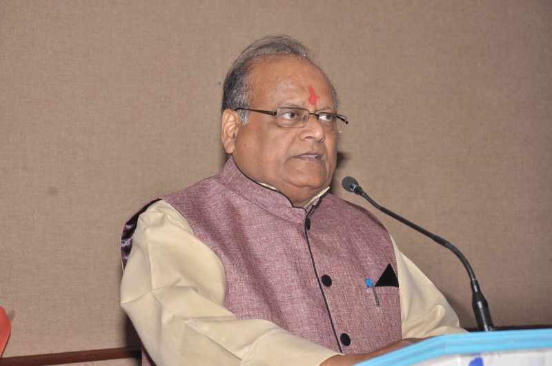 State Health Minister Kalicharan Saraf