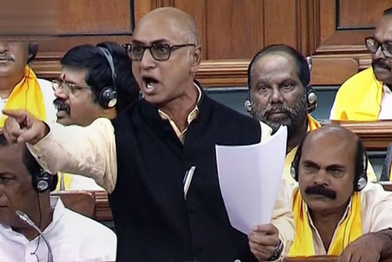 Continued uproar by TDP, TRS