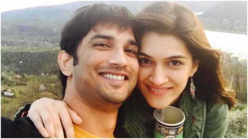 Kriti Sanon and Sushant Singh Rajput