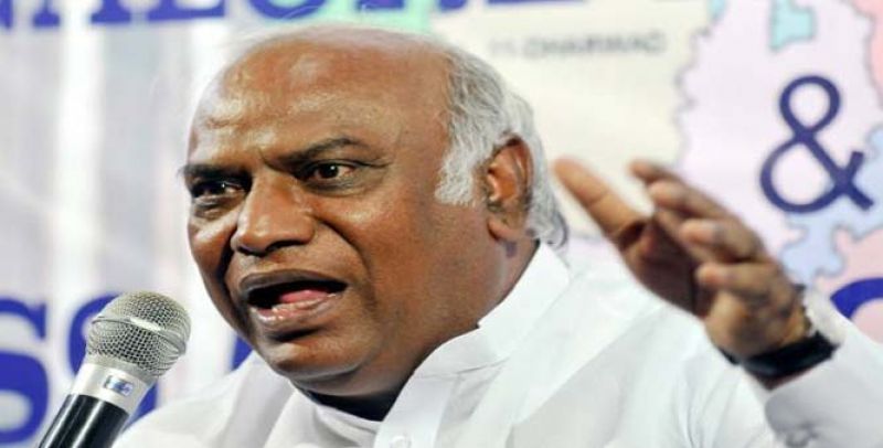 Congress leader Mallikarjun Kharge