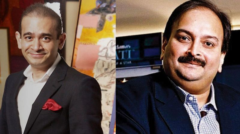 Nirav Modi and his uncle Mehul Choksi, the promoter of Gitanjali Gems