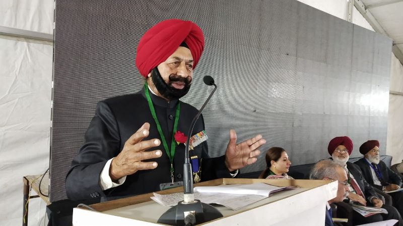 Eminent writers during the Punjabi Poetry, Literature and folk forms fostered by the First World War during the Military Literature Festival