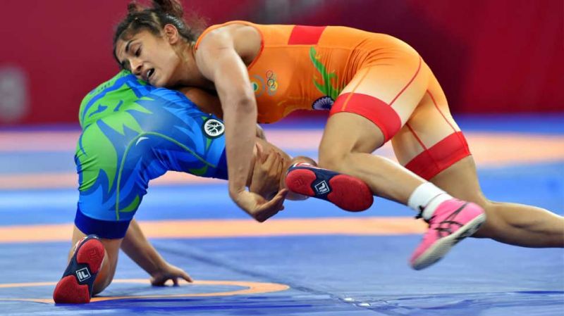 First Indian woman wrestler to win a gold medal at the Asian Games