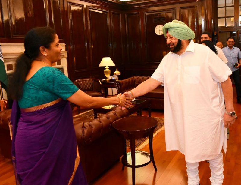 FM with Punjab CM