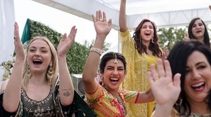 Priyanka and Nick had traditional mehendi and sangeet functions