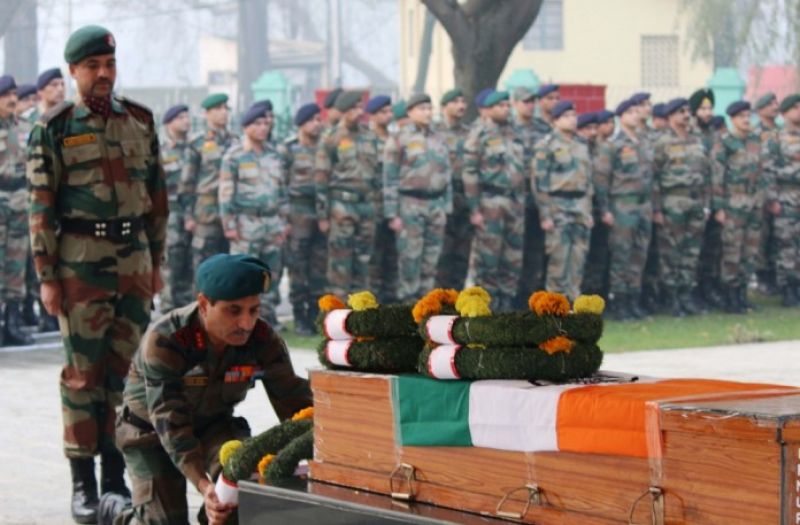 Army paid befitting tribute to Singh in a solemn ceremony