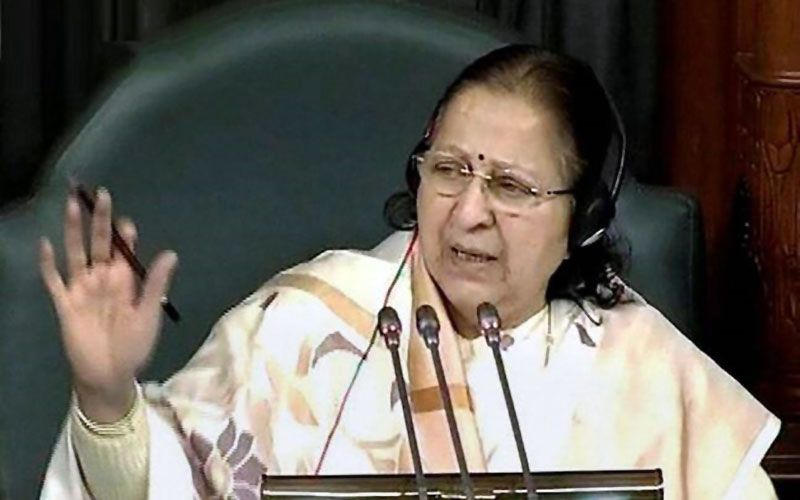 Speaker Sumitra Mahajan