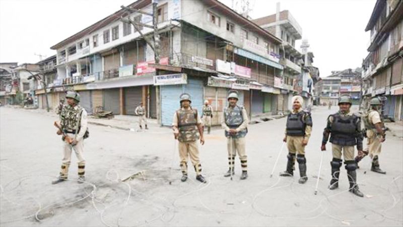 Curbs were imposed as a precautionary measure to maintain law and order