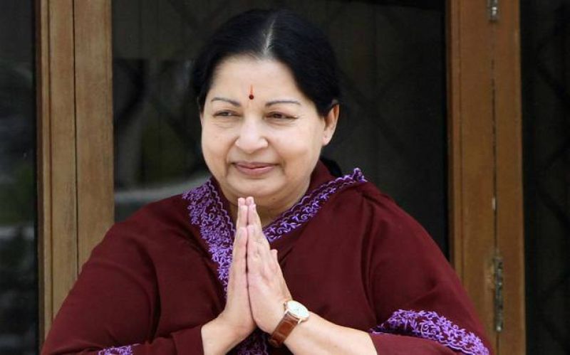 Former Tamil Nadu chief minister J Jayalalithaa