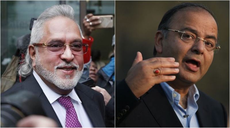 Jaitley rubbishes Mallya's claims of meeting him