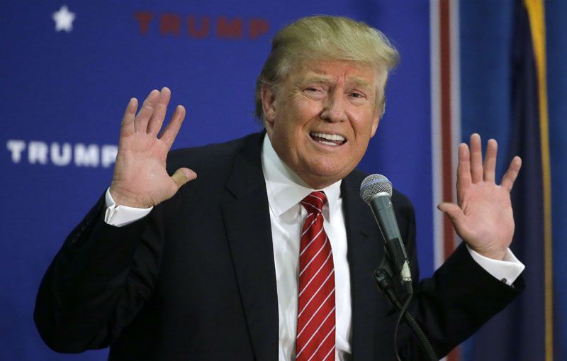 US President Donald Trump