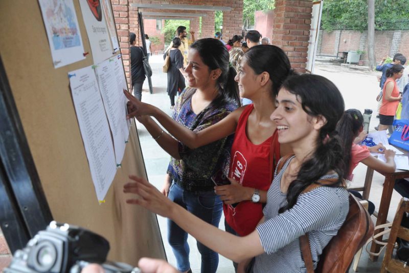 Delhi University announced its fourth cut-off list