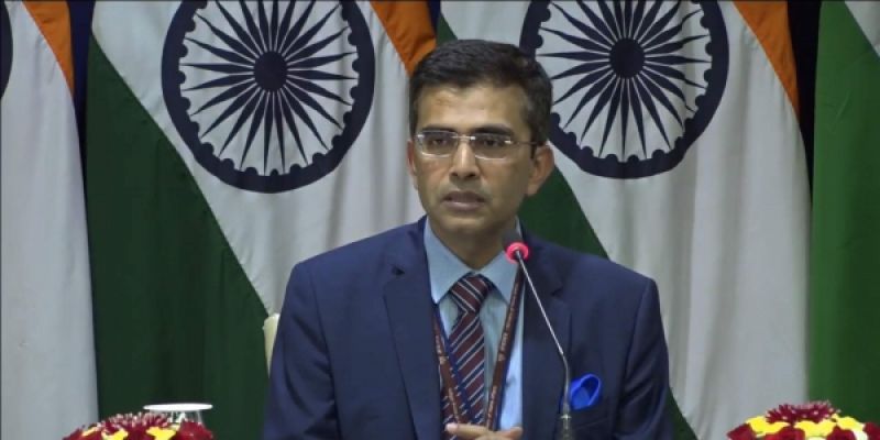 MEA Spokesperson Raveesh Kumar