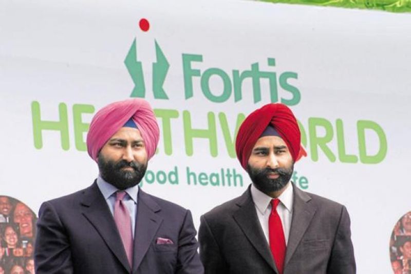 Founders Malvinder and Shivinder Singh