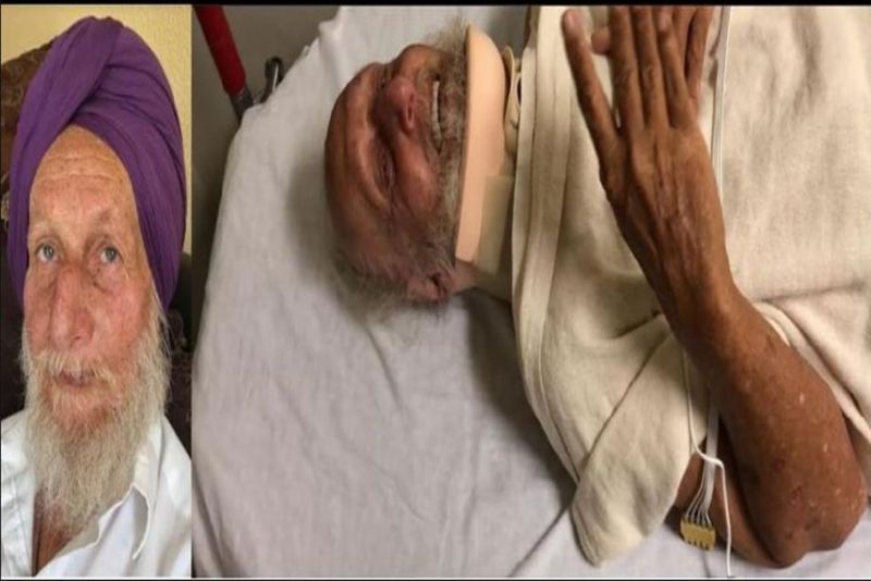 Sahib Singh was assaulted and had his turban ripped off his head