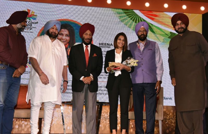 Amarinder Singh on Thursday presented the State Sports Awards, worth Rs. 15.55 crore, to 23 players in recognition of their outstanding performance