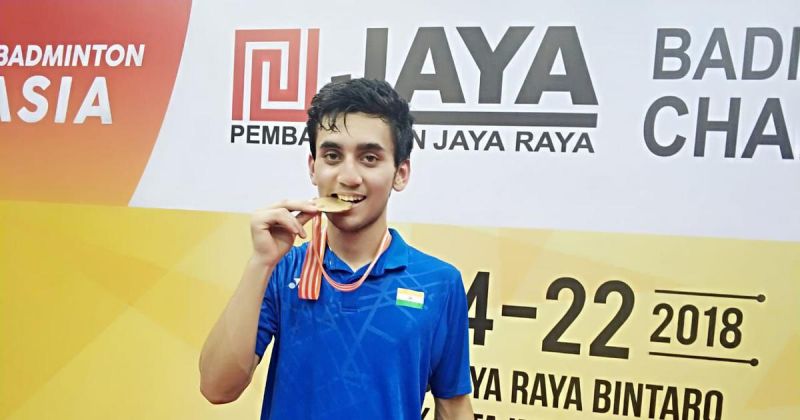 Lakshya had a fabulous 2018 where he won the Asian Junior Championship