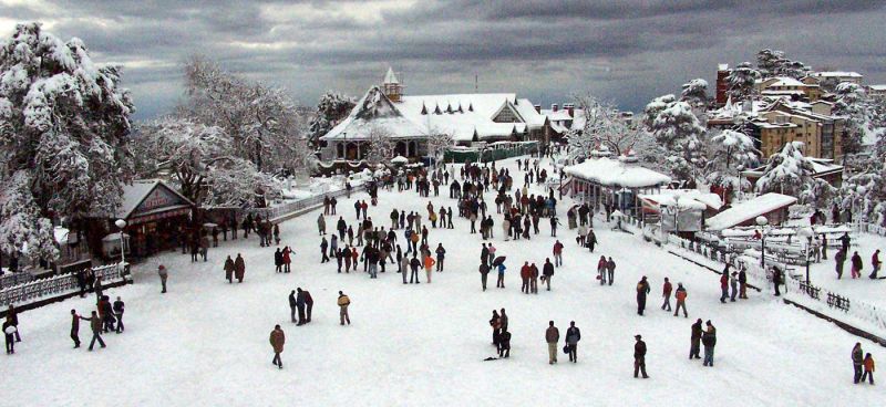 Weatherman has forecast heavy rain and snowfall in upper hills till tomorrow