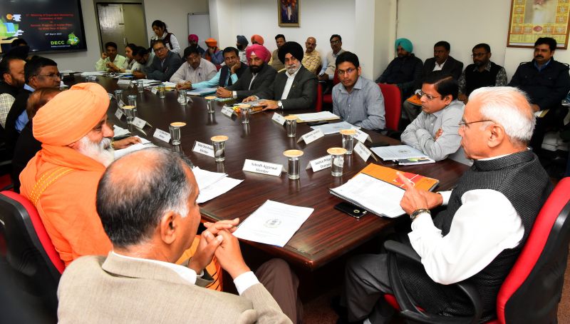 Holds Its Firts Meeting To Review Progress To Prevent Pollution
