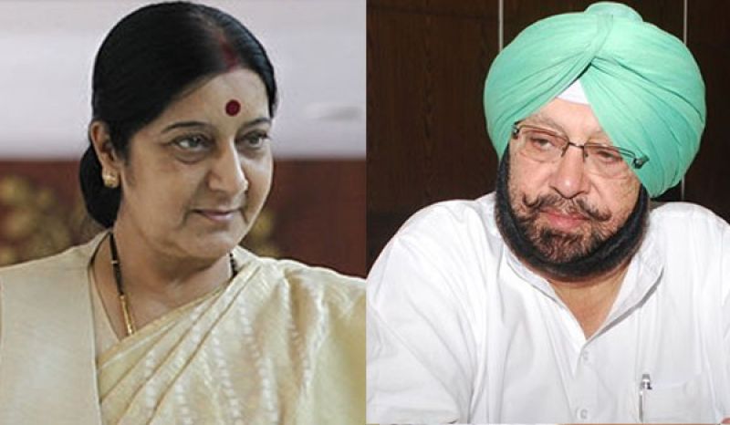 CM has sought the personal intervention of External Affairs Minister Sushma Swaraj