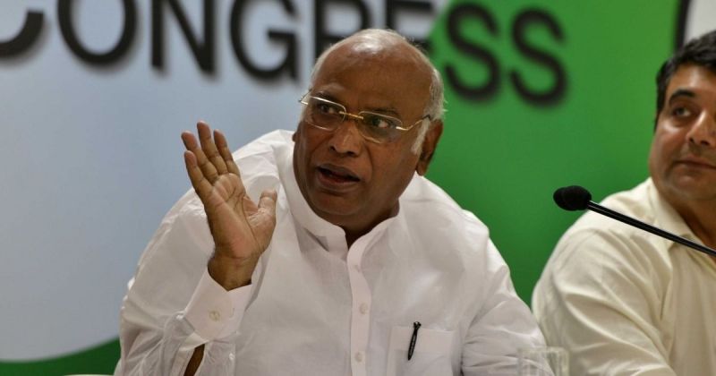 Congress leader Mallikarjun Kharge