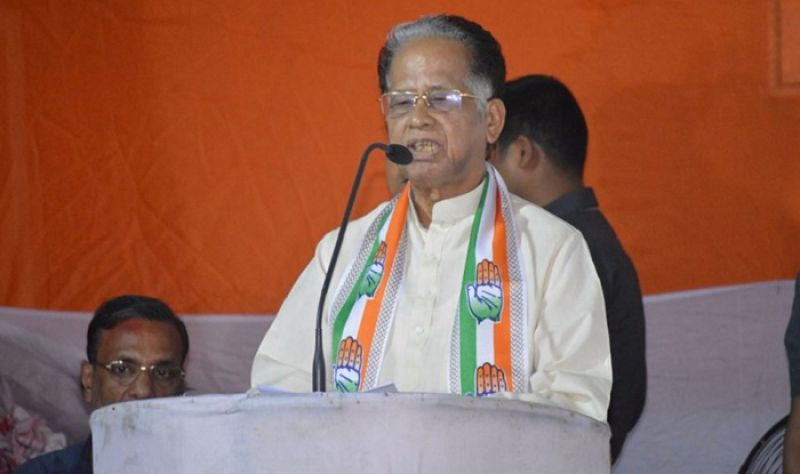 Assam Chief Minister Tarun Gogoi 