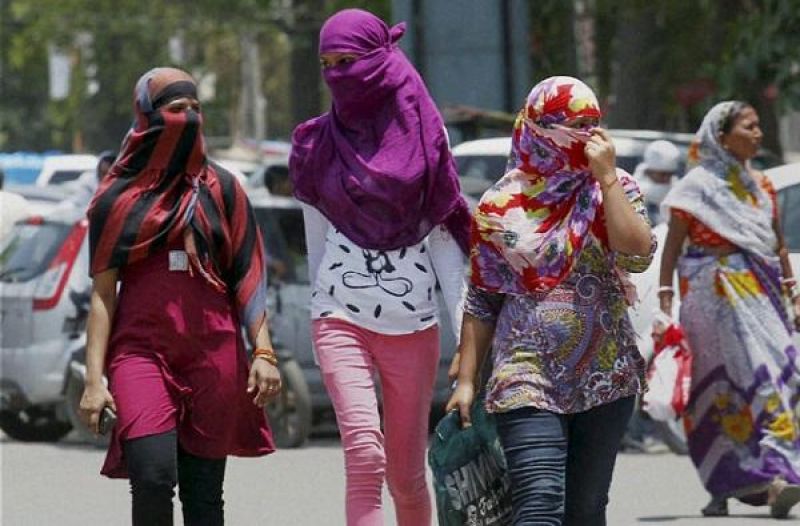 Relative humidity was recorded at 57 percent at 8.30 AM