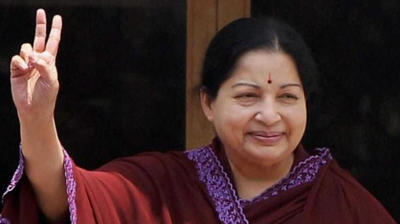 Late Chief Minister J Jayalalithaa