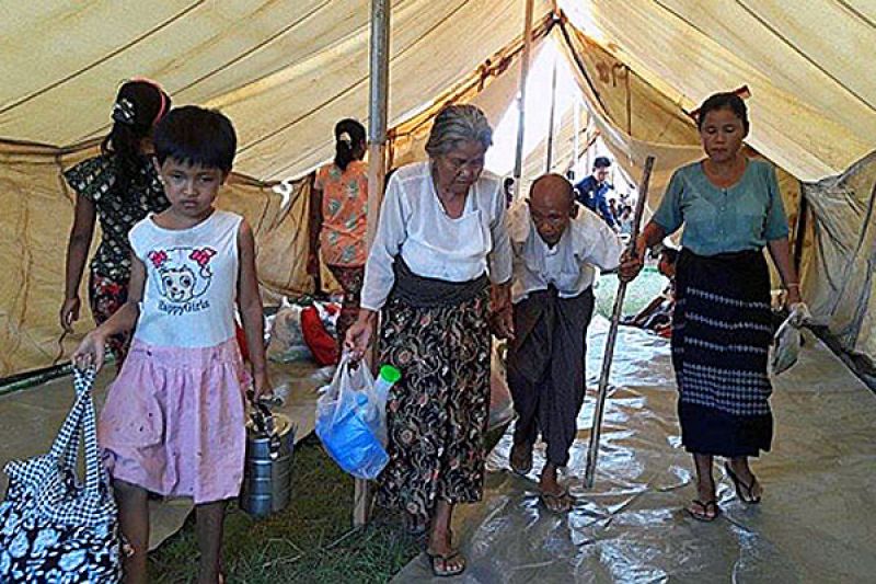 Rakhine state people