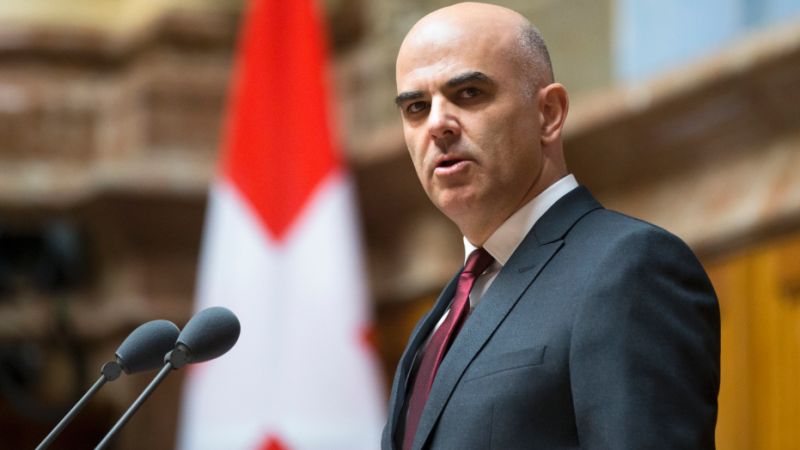 Swiss President Alain Berset