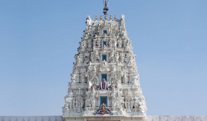 A 70-kg touchstone idol of Hindu god Vishnu recovered