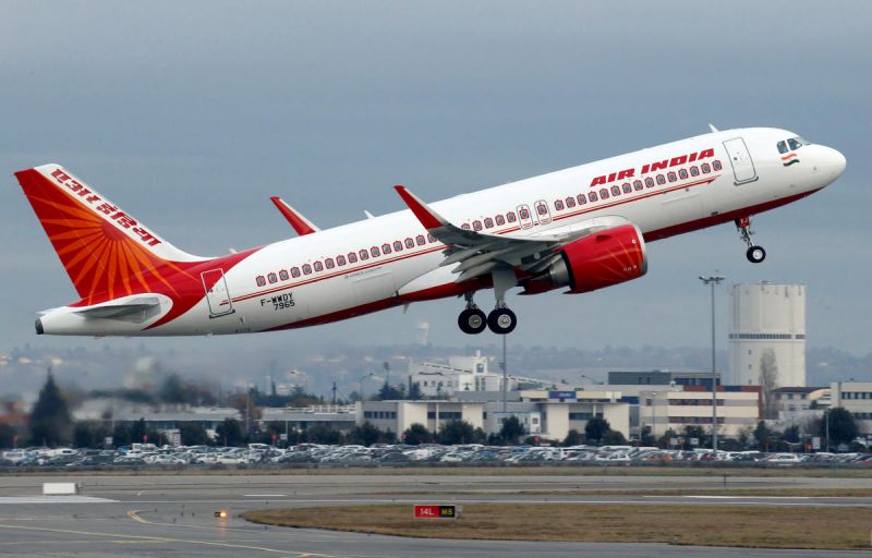 Air India operates flights to two destinations in China region