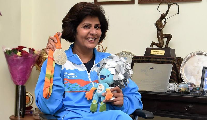 Paralympic silver-medallist Deepa Malik