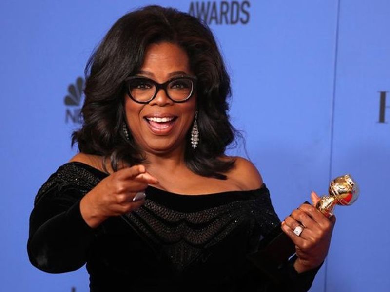 The 64-year-old popular talk show host's rousing Golden Globe speech early this year