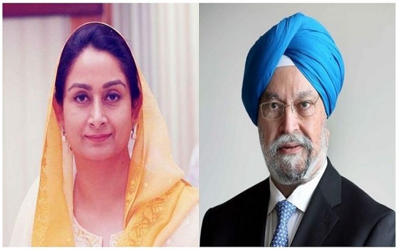 Puri, along with Harsimrat Kaur Badal crossed over to neighbouring country