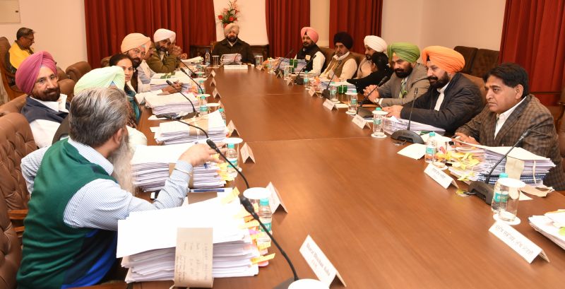 Punjab Cabinet Meeting