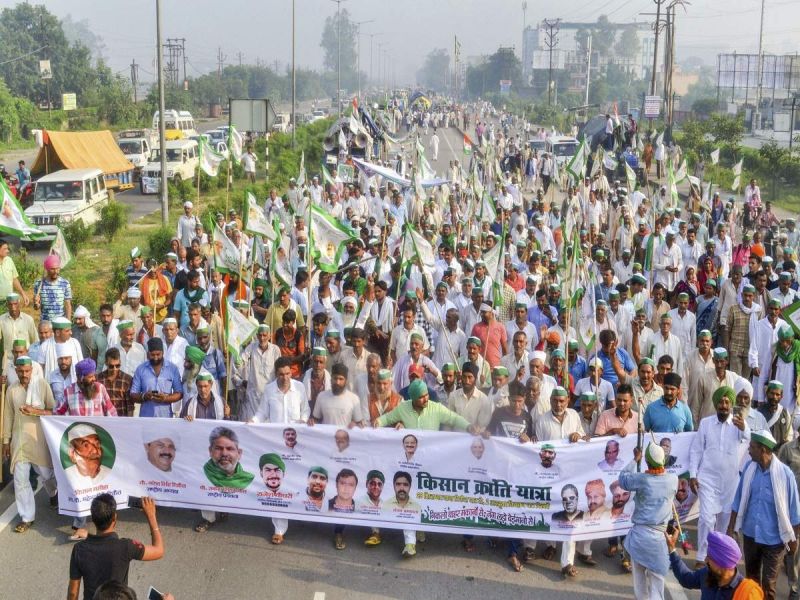 kisan kranti yatra