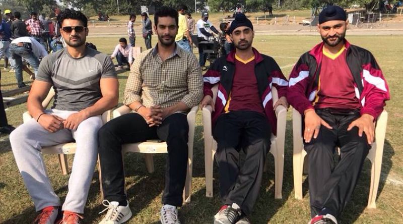 Angad Bedi in Soorma with Diljit Dosanjh