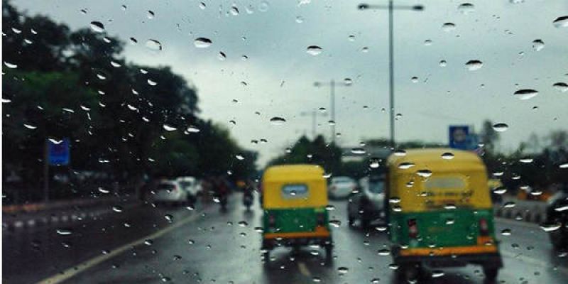 Delhiites woke up to a cloudy morning