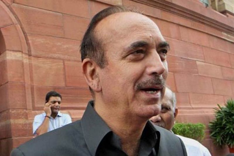 Congress leader Ghulam Nabi Azad