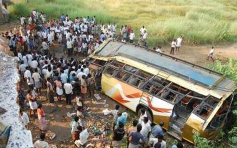 One killed, 40 injured in Odisha bus accident
