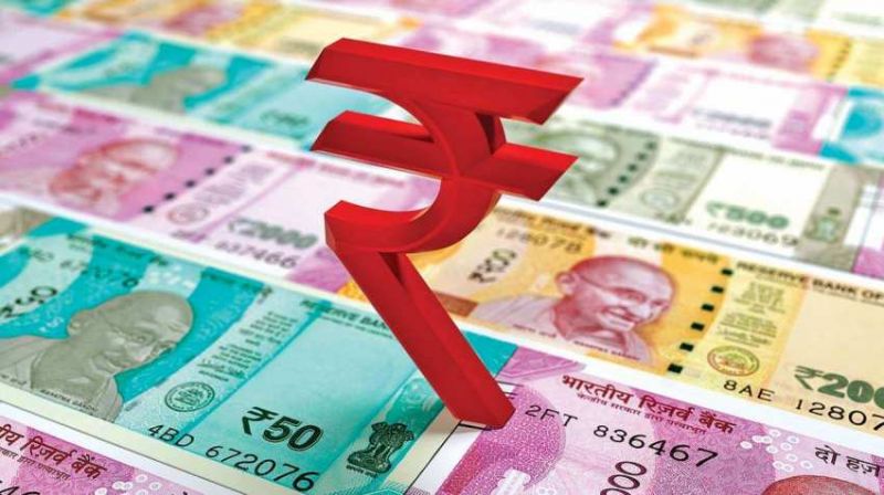 rupee opened strong at 71.72