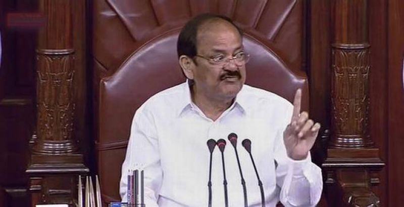 Rajya Sabha Chairman M Venkaiah Naidu