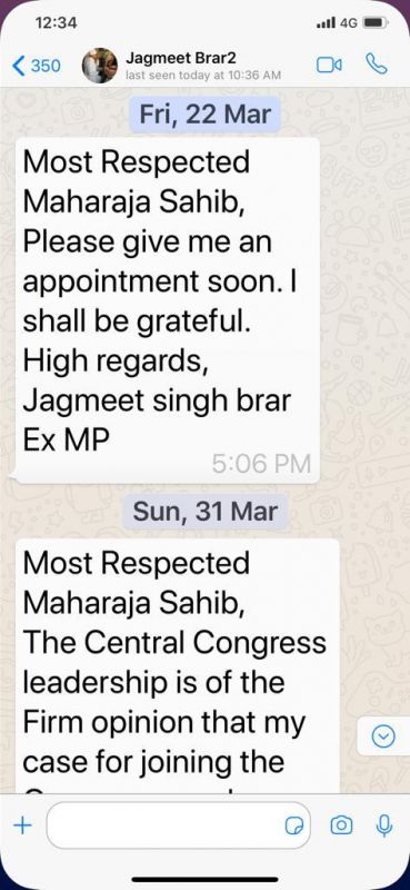 WhatsApp messages 